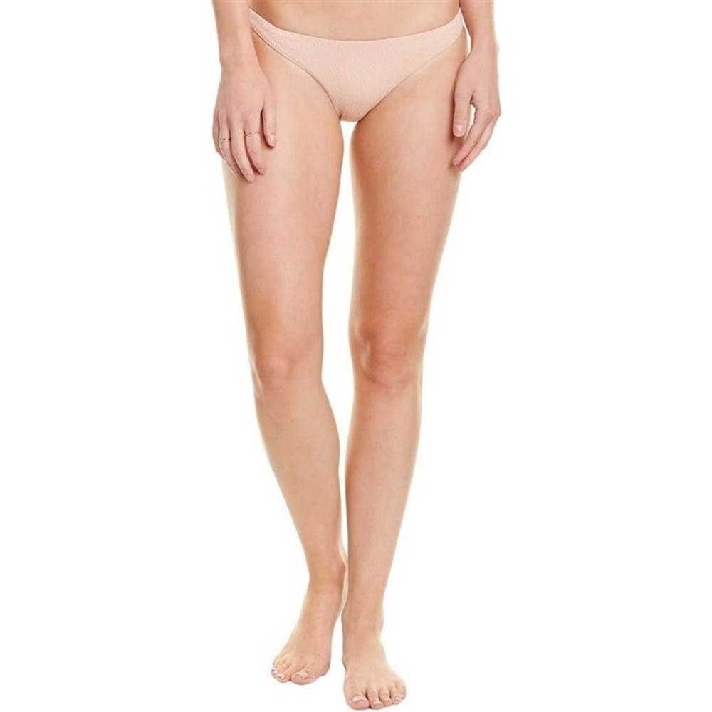 NWT Pilyq PQ M Pink Sands Basic Ruched Teeny Bottom 117991
